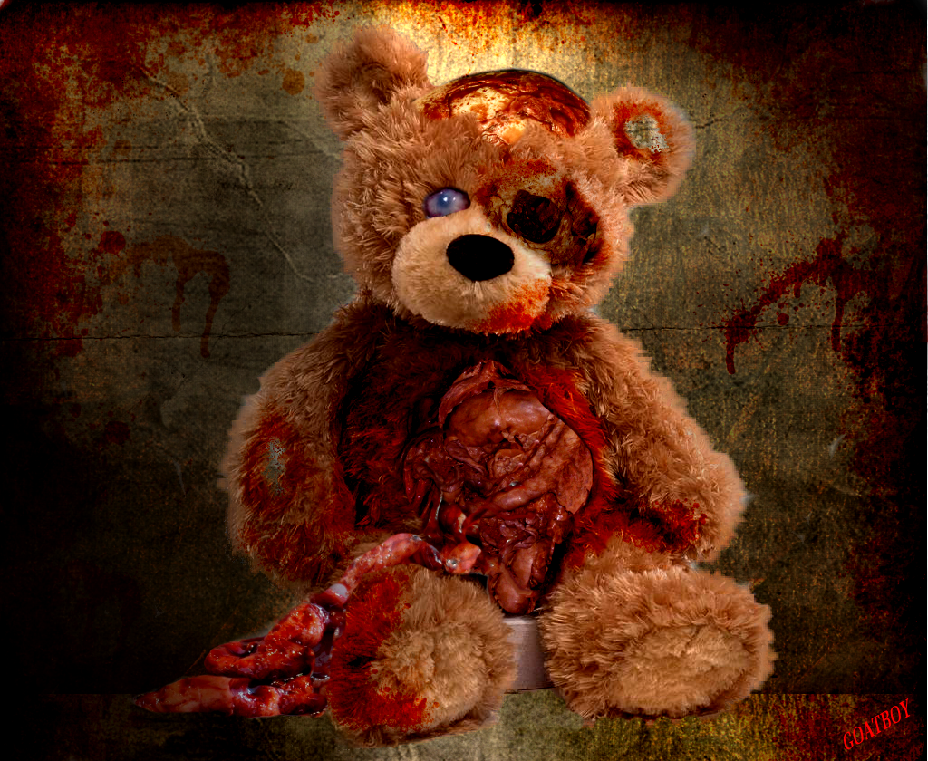 horror teddy bear - goworkindia.com.