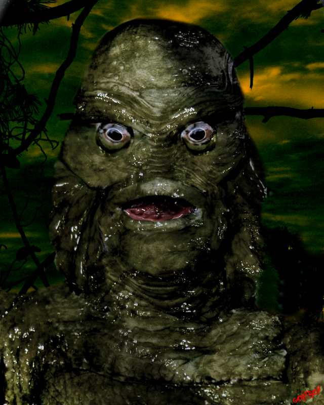 creature from the black lagoon gill man